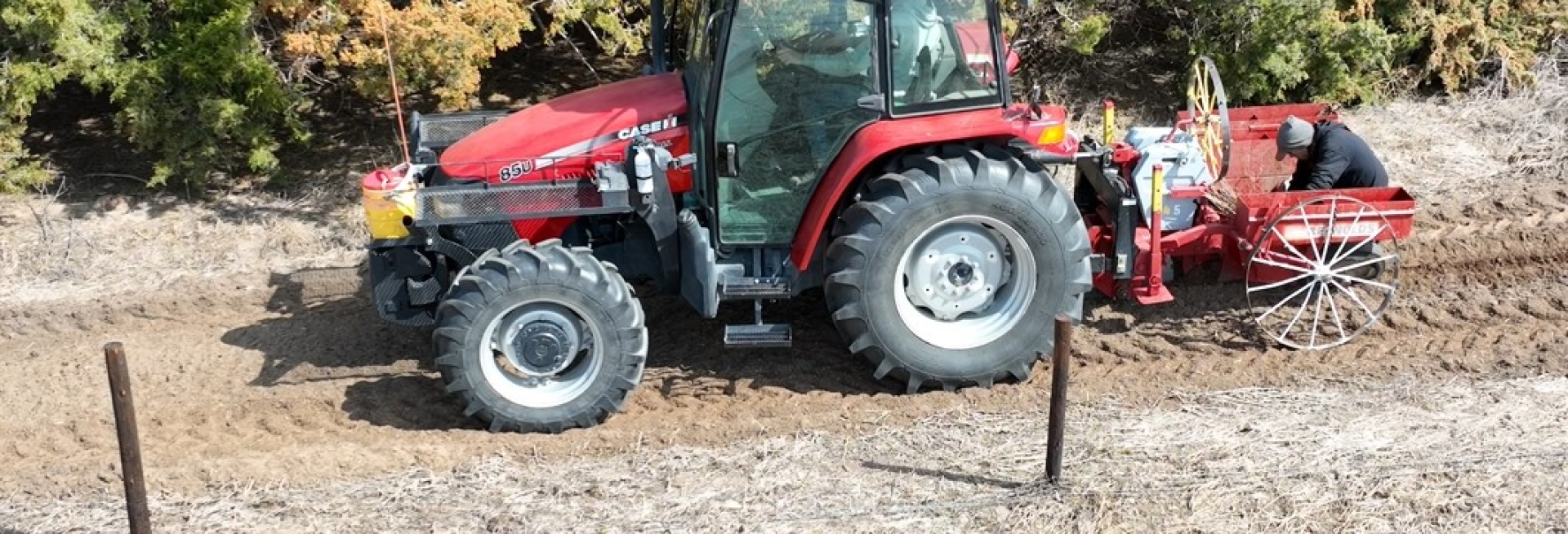 Conservation Windbreak Planting